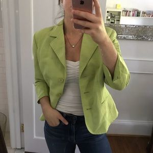 Lime Green Blazer